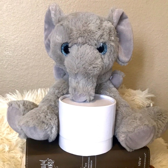 Elephant Stuffed Animal  with baby elephant attached - Picture 3 of 5